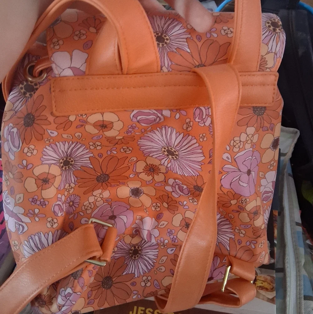 Flower Mini Backpack - Picture 2 of 3